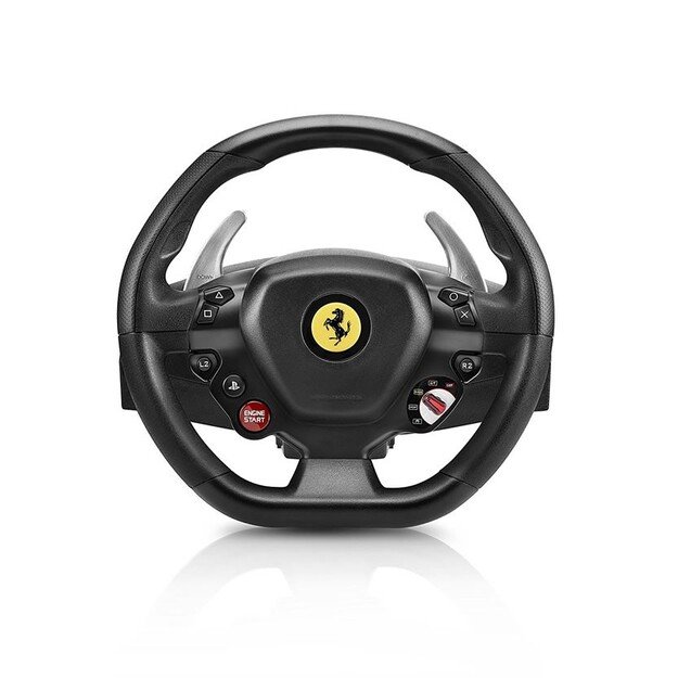 Thrustmaster - T80 Ferrari 488 GTB Edition Racing Wheel and Pedal Set 6