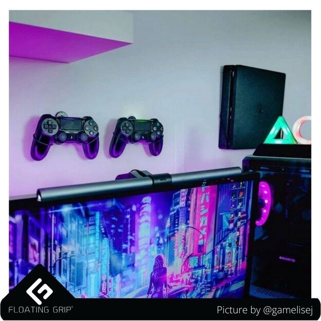 Floating Grip Playstation 4 Slim Wall Mount 6