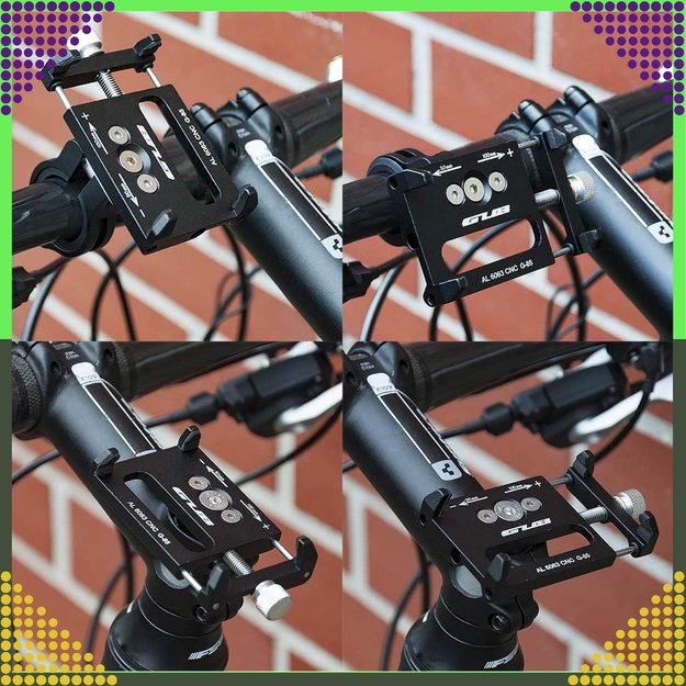 Uchwyt Rowerowy na Kierownicę do Telefonu na Rower Motocykl Mocny Solidny 19