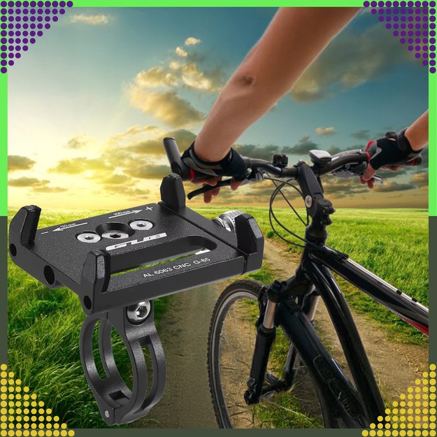 Uchwyt Rowerowy na Kierownicę do Telefonu na Rower Motocykl Mocny Solidny 28