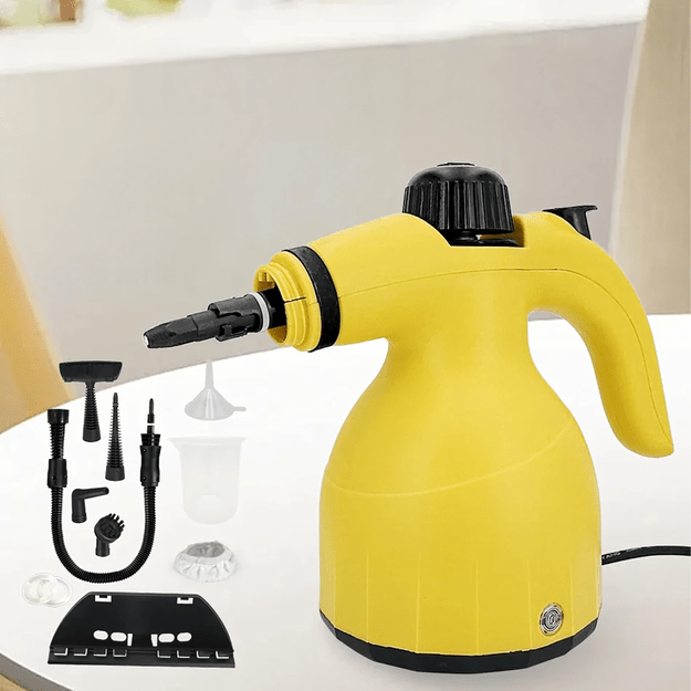 Myjka Parowa Parownica Czyścik Uniwersalny Mop Parowy + Akcesoria 1000 W 8