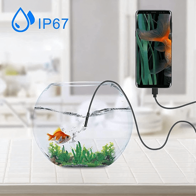Kamera Endoskopowa Endoskop Inspekcyjna Giętka Led Usb 2m 5,5mm Wodoodporna 13