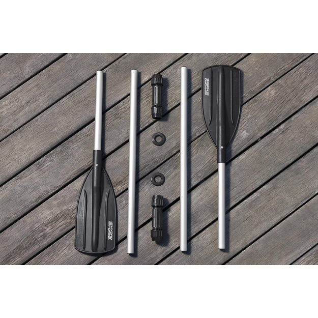Bestway 62064 Wiosła Aluminiowe Składane do Kajaka Pontonu Sup 145cm 2 szt 8
