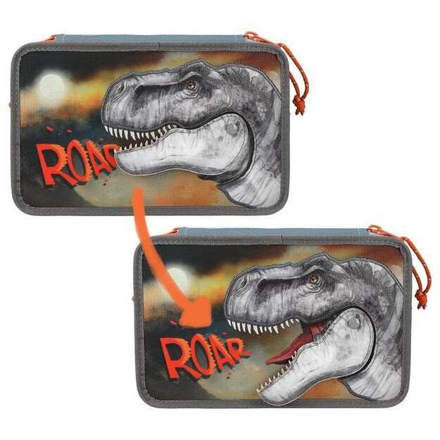 Dino World - Triple Pencil Case ROAR ( 0411756 ) 6