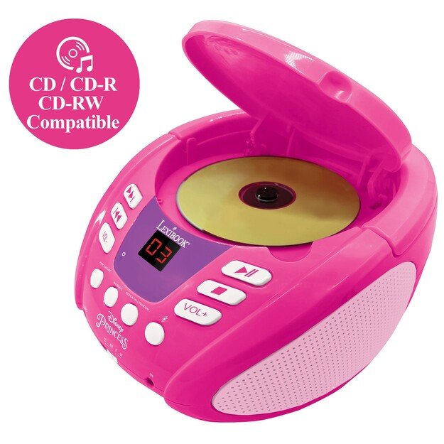 Lexibook - Disney Princess - Bluetooth CD Player (RCD109DP) 3