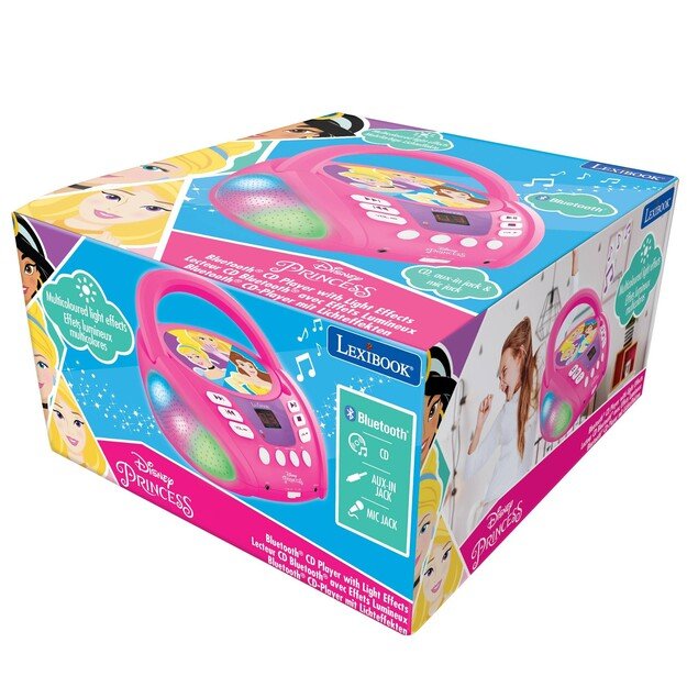 Lexibook - Disney Princess - Bluetooth CD Player (RCD109DP) 4