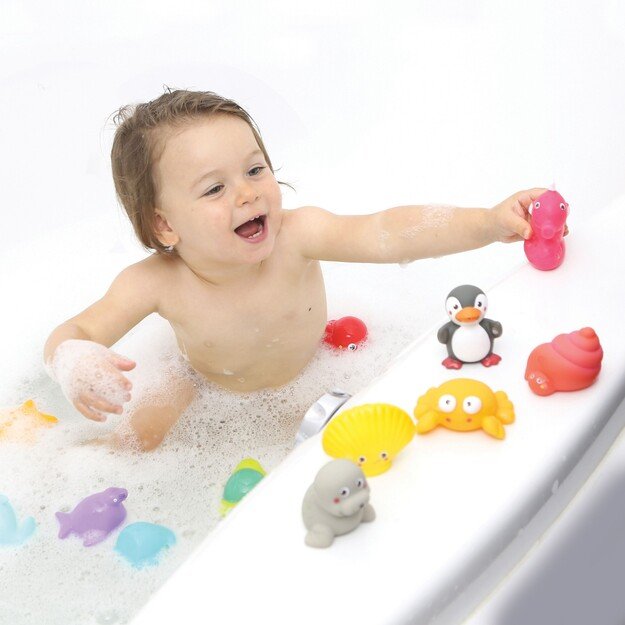 Ludi - Bath animals - 12 pcs - LU2174 1