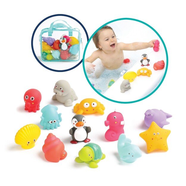Ludi - Bath animals - 12 pcs - LU2174 2