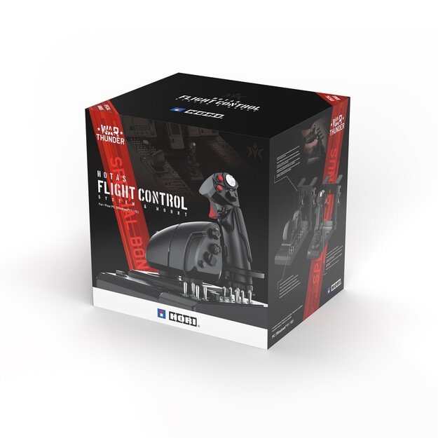 HORI - HORI HOTAS Flight Control System & Mount for PC (Windows 11/10) High-End Flight Stick & Throttle for PC Flight Sims 21