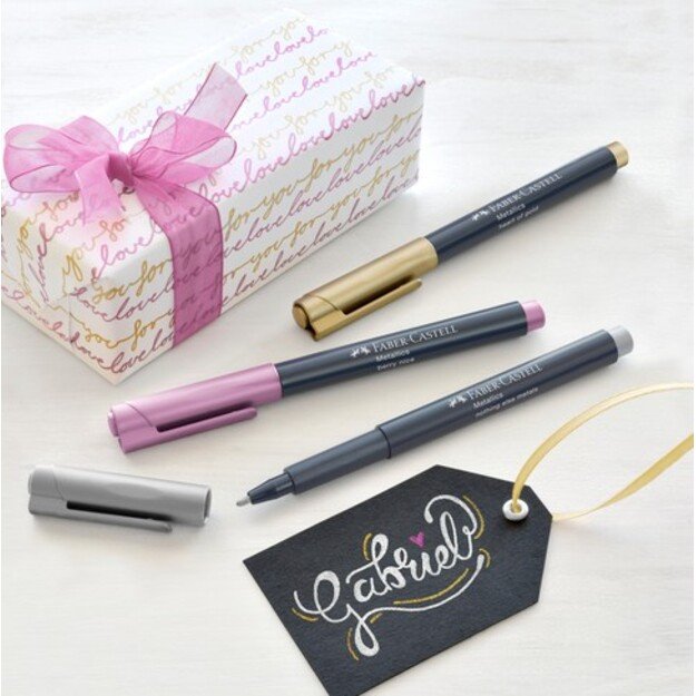 Faber-Castell - Metallics Marker,  6 pc (160706) 2
