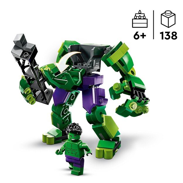 LEGO Super Heroes - Hulk's Battlerobot (76241) 2