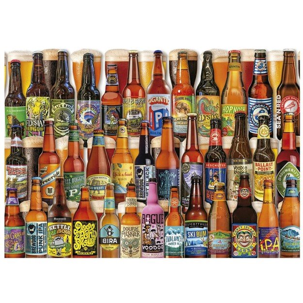 Educa - 500 pcs - Craft Beers puzzle ( 80-19610) 1