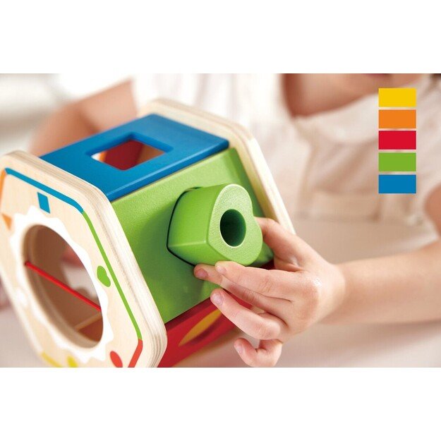 Hape Color Matching And Shape Sorting Box (87-0516) 1