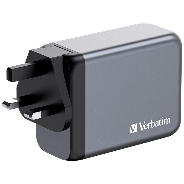 Verbatim - GNC-200 GaN Charger 4 Port 200W USB-A/USB-C 1