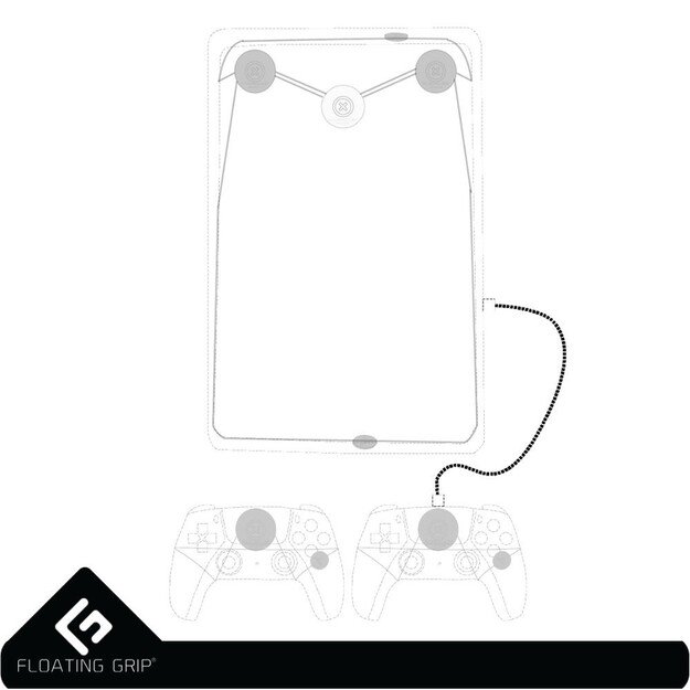 Floating Grip 0,5M Silicone USB-C Cable (Green) 2