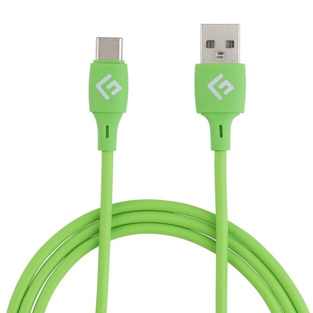 Floating Grip 0,5M Silicone USB-C Cable (Green) 1