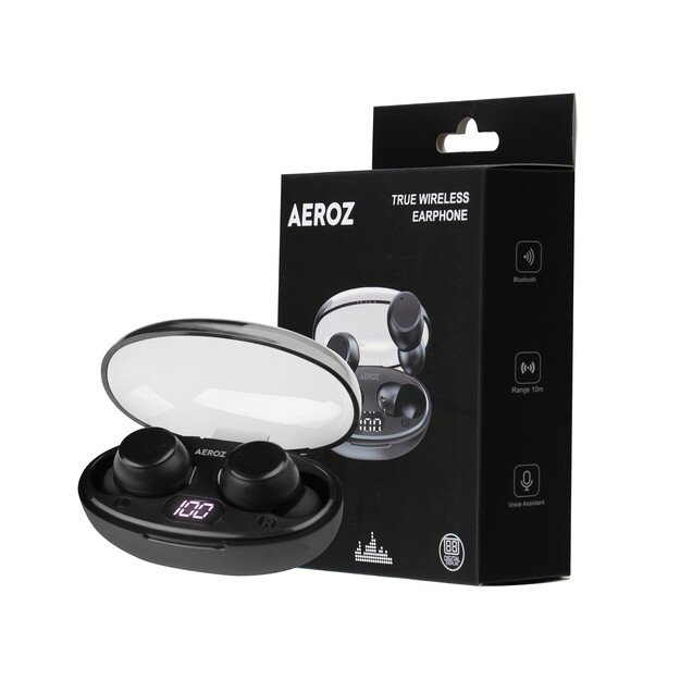 AEROZ - TWS-1010 BLACK - True Wireless Earbuds 2