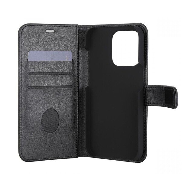 RadiCover - Radiation Protection Wallet Vegan Leather iPhone 14 PRO Flipcover Black 2