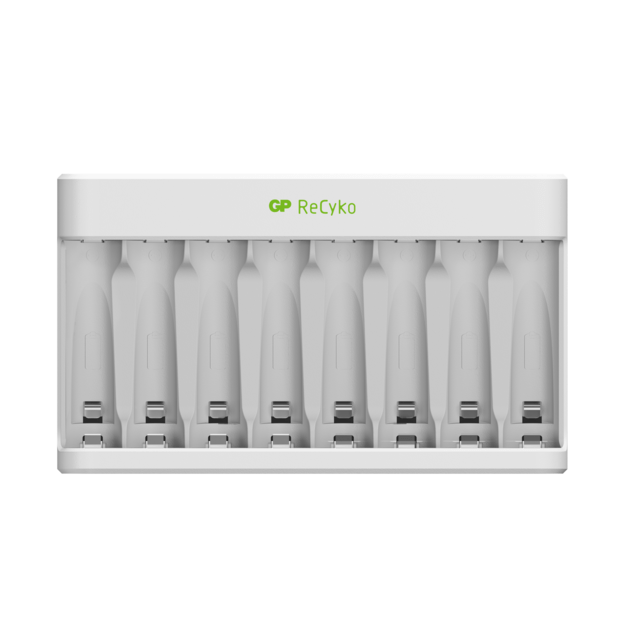 GP - ReCyko Battery Charger USB E811 incl. 4x AA 2100 mAh + 4 x AAA 850 mAh Batteries 1