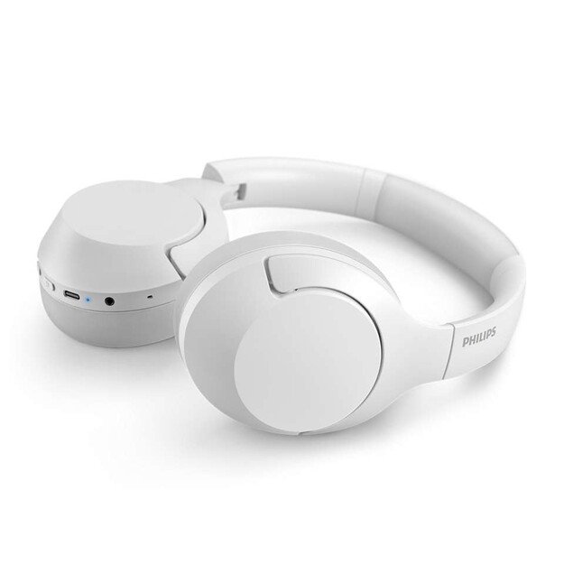 Philips  Audio - TAH8506BK ANC Over Ear Bluetooth Headphones - White 5