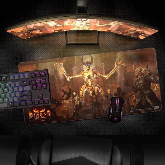 Diablo 2: Resurrected Mephisto Mousepad, XL 2