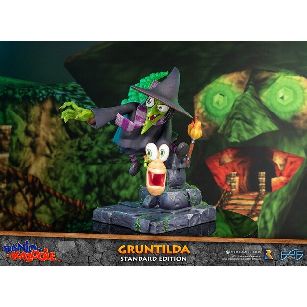 Banjo Kazooie (Gruntilda) RESIN Statue 10