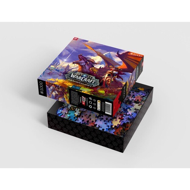 GAMING PUZZLE: WORLD OF WARCRAFT DRAGONFLIGHT ALEXSTRASZA PUZZLES - 1000 11