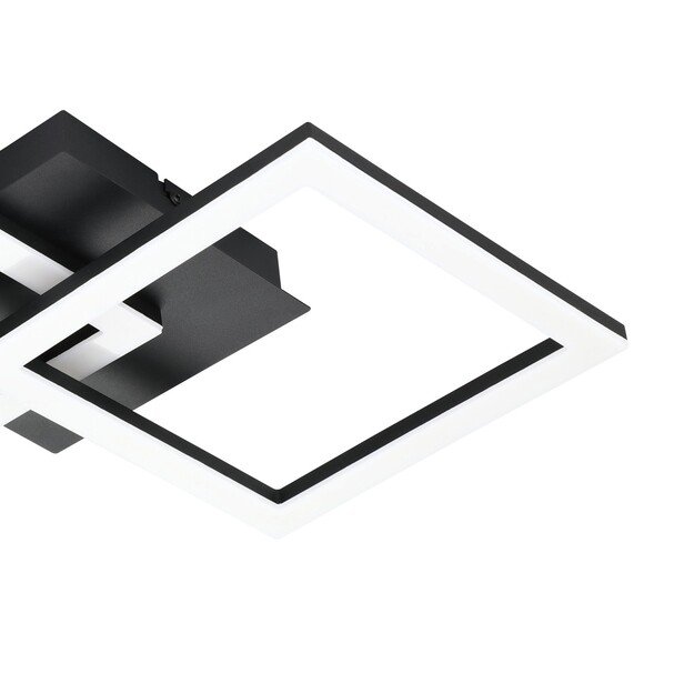 EGLO - Paranday-Z ceiling lamp w/squares black 52.5x31 - TW - Zigbee, Bluetooth 4