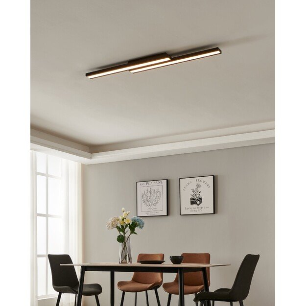 EGLO - Saliteras-Z ceiling lamp black - RGB + TW - Zigbee, Bluetooth 2