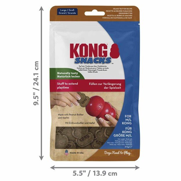 KONG -  Snack Peanut Butter L (634.6542) 1