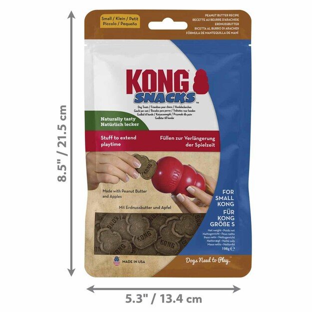 KONG -  Snacks Peanut Butter S (634.6540) 1