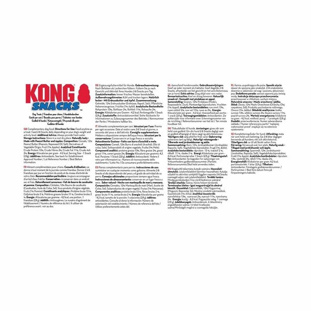 KONG -  Snacks Peanut Butter S (634.6540) 3