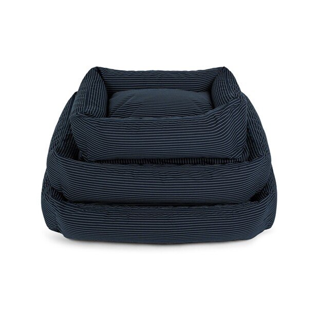Fossflakes - PetBed Small 50x70 Navy Pinstripe - (PET-BED-050-070-103) 6