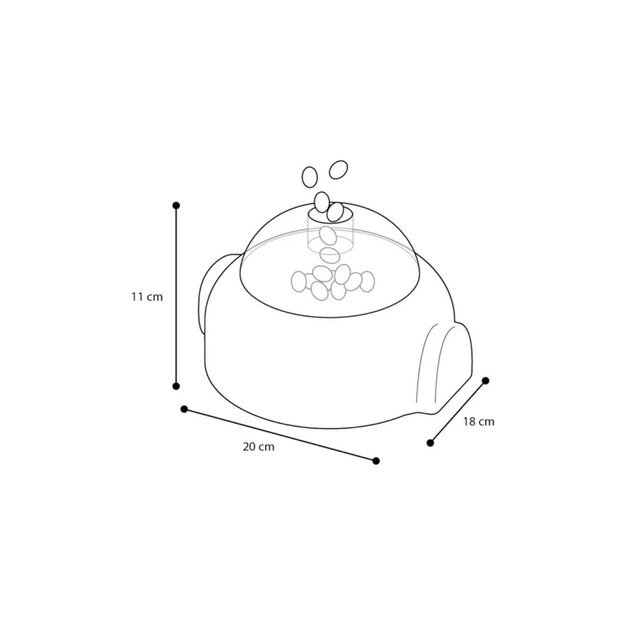 Flamingo - Pop Up treat toy - (540058509616) 5