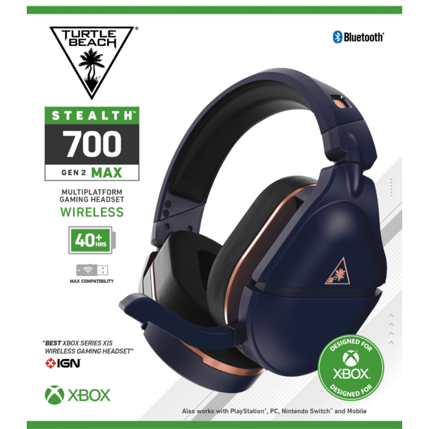 Turtle Beach Stealth 700X Gen2 MAX Cobalt Blue Wireless Headset 5