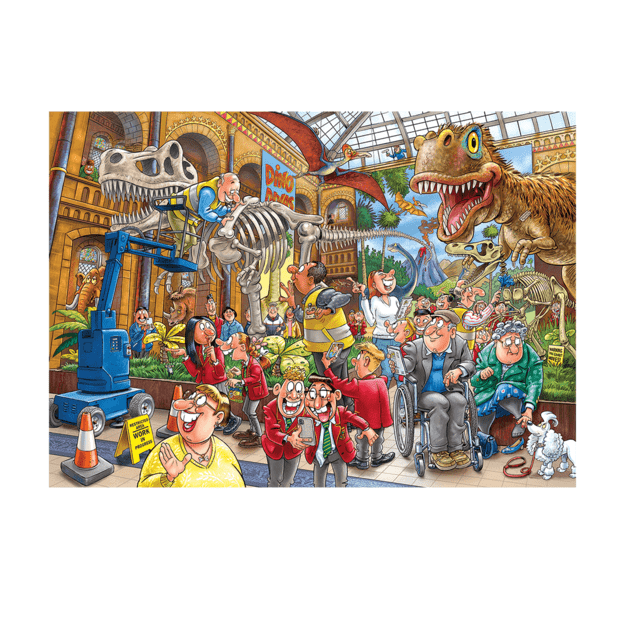 Wasgij - Mystery - #24 Blight At The Museum! (1000 pieces) (JUM0014) 1