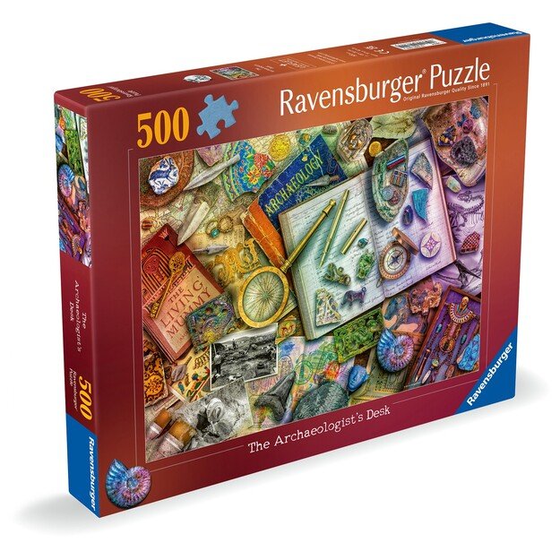 Ravensburger - Puzzle Archaeology 500p (12000699) 1