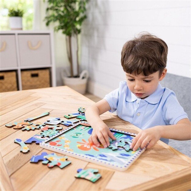 Melissa and Doug - Underwater Wooden Gear Puzzle - (31003) 5