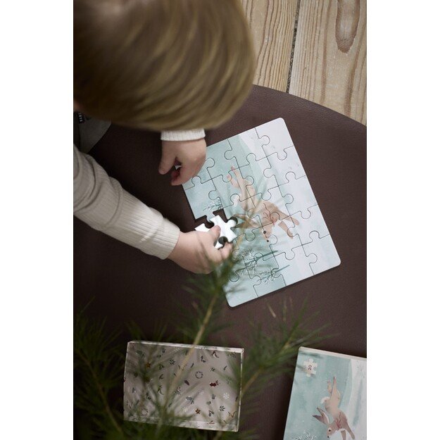Filibabba - Set of 4 puzzles - Wonderful Winter - (FI-03311) 4