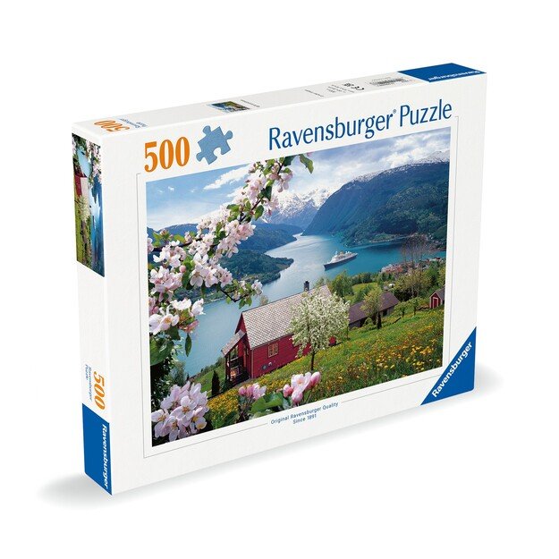 Ravensburger - Puzzle Scandinavian Landscape 500p (12000208) 1