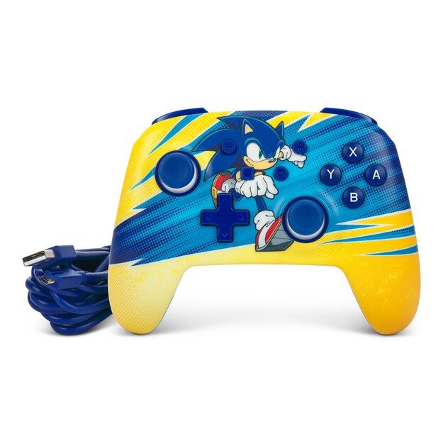 PowerA Enhanced Wired Controller for Nintendo Switch - Sonic Boost 5