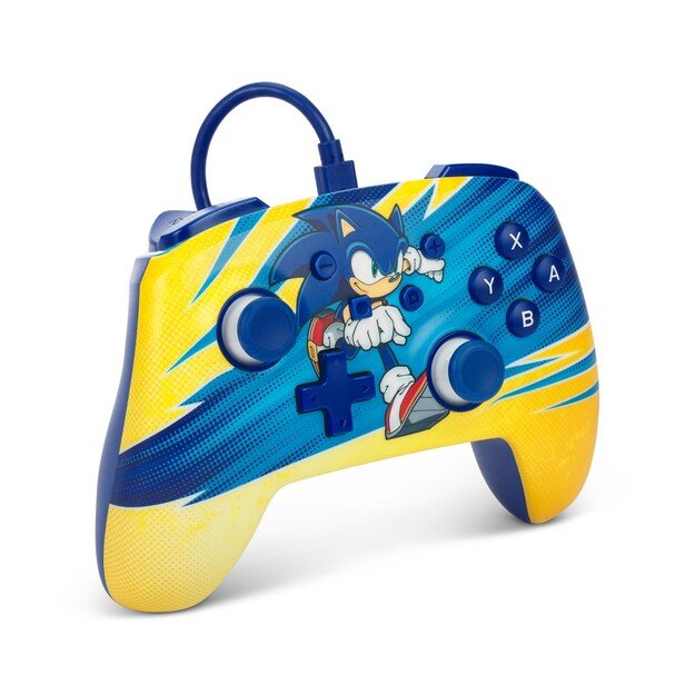 PowerA Enhanced Wired Controller for Nintendo Switch - Sonic Boost 3