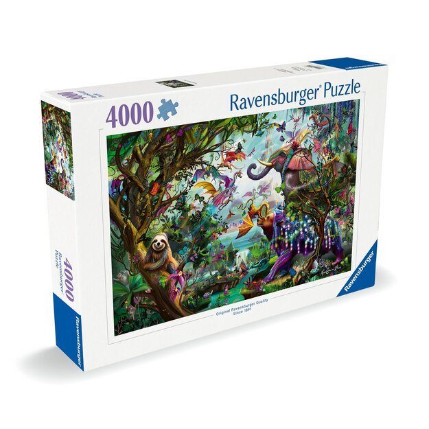 Ravensburger - Puzzle Tropical Dragons 4000p (12000812) 1