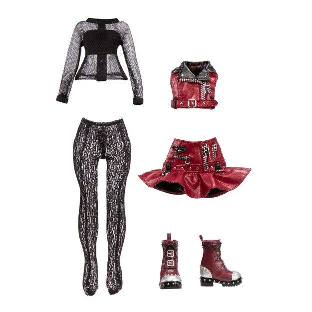 Rainbow High - CORE Fashion Doll - Burgundy (578291) 4