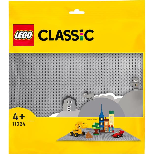 LEGO Classic - Gray Baseplate (11024) 2