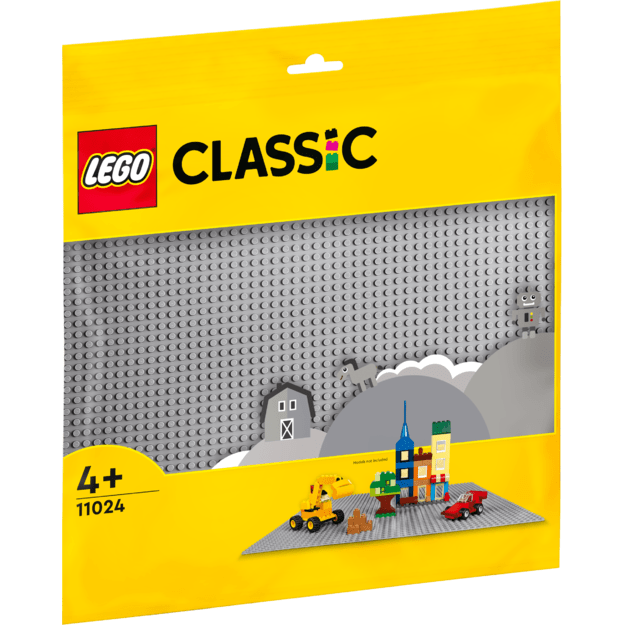 LEGO Classic - Gray Baseplate (11024) 3