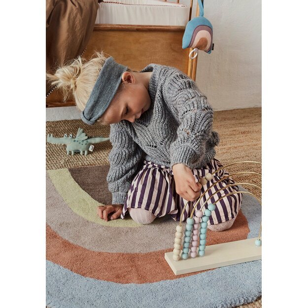 OYOY Mini - Abacus Rainbow - Brass Plated 1