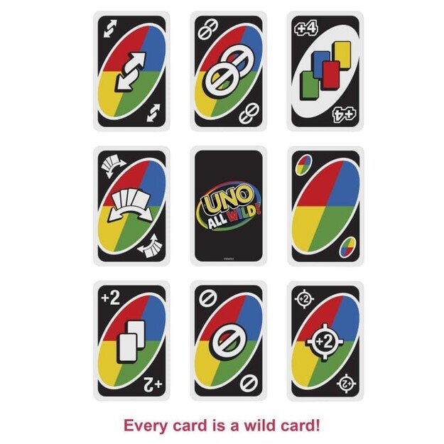 Mattel Games - Uno All Wild (HHL33) 1