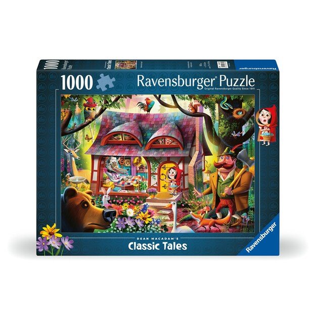 Ravensburger - Puzzle Come In Red Riding Hood 1000p (12000630) 1