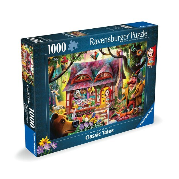 Ravensburger - Puzzle Come In Red Riding Hood 1000p (12000630) 2